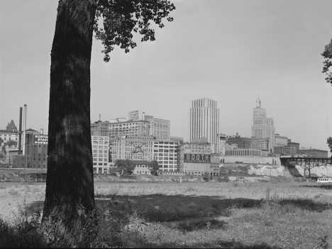 Skyline of St. Paul, Minnesota, 1939