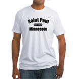 Saint Paul Established 1854 Fitted T-Shirt