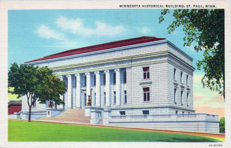 Minnesota State Historical Building, St. Paul, Minnesota, 1936