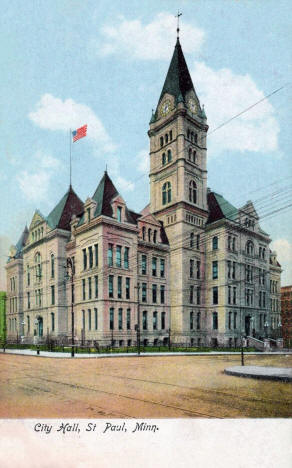 City Hall, St. Paul Minnesota, 1905