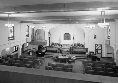 Interior, Pilgram Baptist Church, 732 Central Avenue West, Saint Paul, Minnesota, 1980s