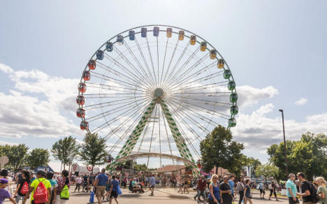 Ferris Wheel at Minnesota State Fair, 2019