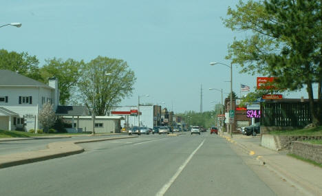 Street scene, Crosby Minnesota, 2007