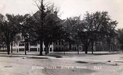 School House, Aitkin Minnesota, 1945