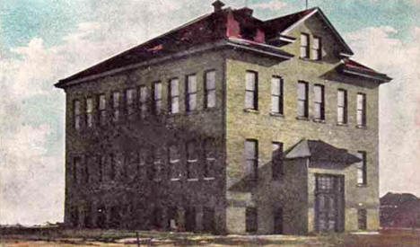 Akeley High School, Akeley Minnesota, 1908
