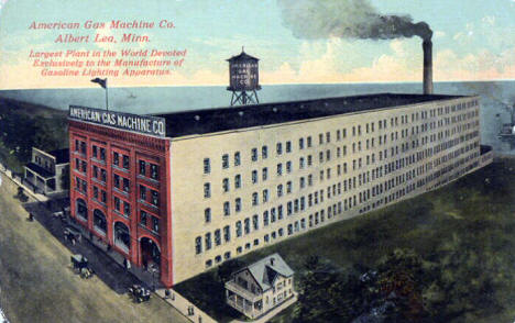 American Gas Machine Company, Albert Lea Minnesota, 1900's