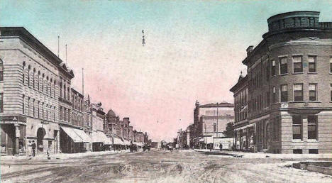 Broadway, Albert Lea Minnesota, 1900's