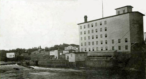 Lincoln Mill on the Rum River, Anoka Minnesota, 1907