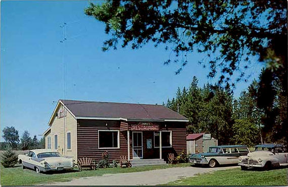 Jake's Restaurant, Backus Minnesota, 1960