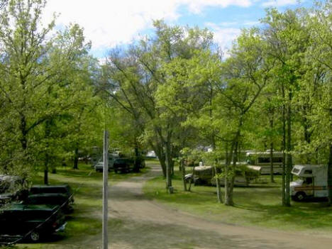 Lindsay Lake Campground. Backus Minnesota - Closed in 2005