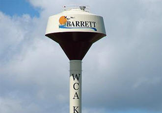 Barrett Minnesota water tower