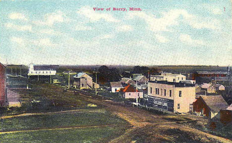 View of Barry Minnesota, 1910