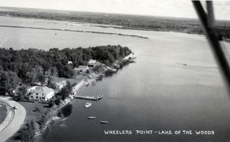 Wheelers Point, Lake of the Woods, Baudette Minnesota, 1940's