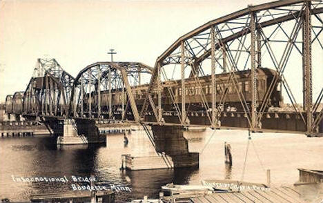 International Bridge, Baudette Minnesota, 1910's