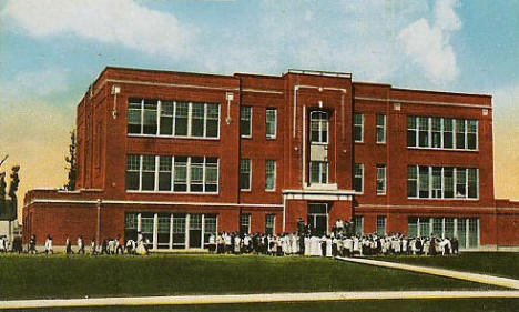 New High School, Baudette Minnesota, 1920's