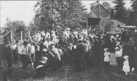 A picnic at John Gilstad's - 1917 - Blackduck Minnesota