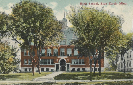 High School, Blue Earth Minnesota, 1915