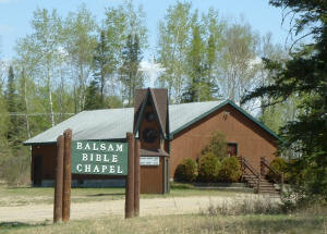 Balsam Bible Chapel near Bovey MN