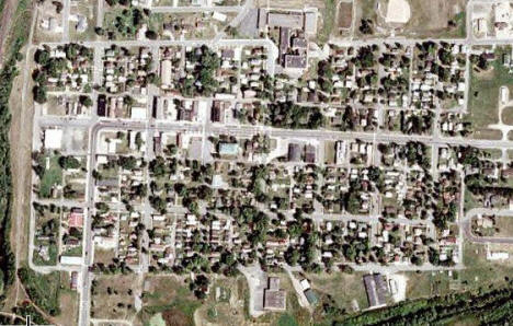 Aerial Photo, Bovey Minnesota, 2007