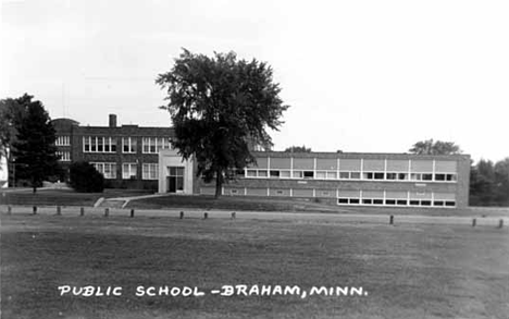 Public School, Braham Minnesota, 1953