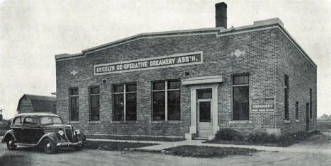 Bricelyn Cooperative Creamery Association, Bricelyn Minnesota, 1940's