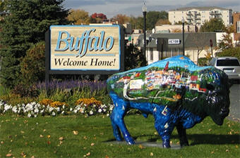 Buffalo Minnesota welcome sign