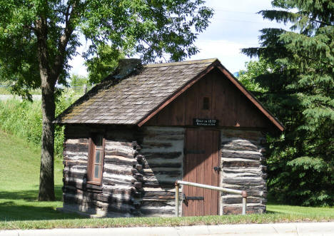 1870 Cabin in City Park, Cleveland Minnesota, 2010