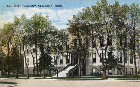 St. Joseph Academy, Crookston Minnesota, 1918