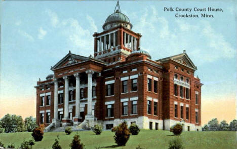 Polk County Court House, Crookston Minnesota, 1914