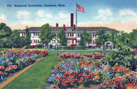 Sunnyrest Sanatorium, Crookston Minnesota, 1938