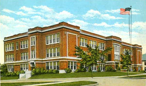 High School, Crookston Minnesota, 1935