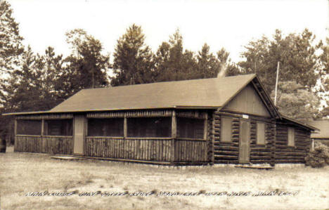 Pine Grove Lodge on Sand Lake near Deer River Minnesota, 1940's