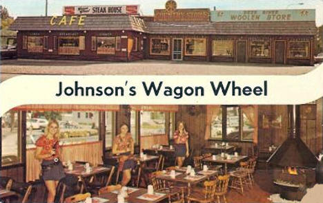 Johnson's Wagon Wheel, Deer River Minnesota, 1960's?