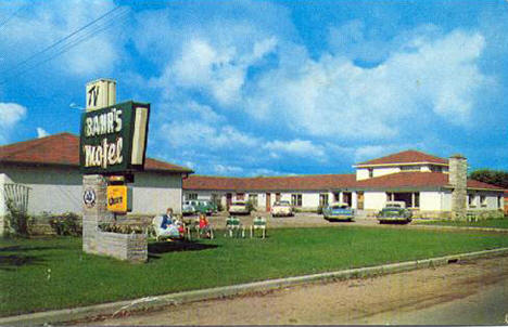 Bahr's Motel, Deer River Minnesota, 1960