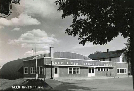 Deer River Memorial Arena, Deer River Minnesota, 1955