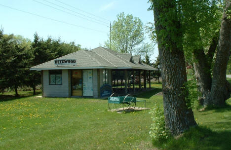 Old Train Depot, now Welcome Center, Deerwood Minnesota, 2007