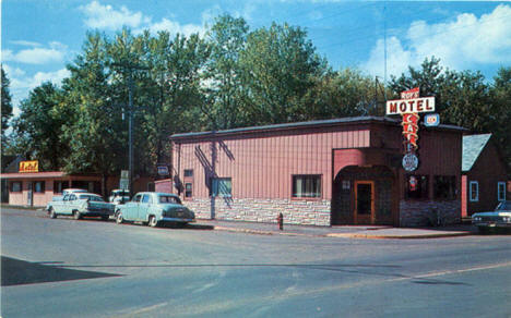 Roy's Motel and Cafe, Deerwood Minnesota, 1950's