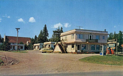 Anderson's French River Motel, Duluth Minnesota, 1950's