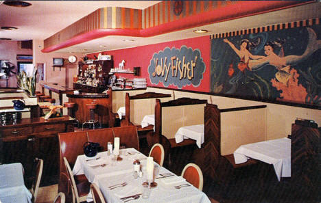 Jolly Fisher Restaurant, Duluth Minnesota, 1950's