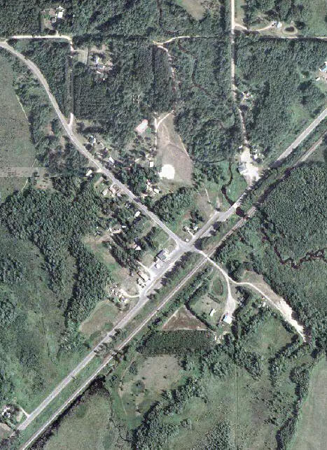 Aerial Photo of Duquette Minnesota