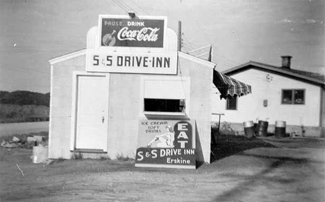 Drive-Inn, Erskine Minnesota, 1947