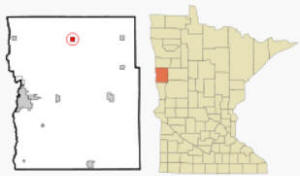 Location of Felton, Minnesota
