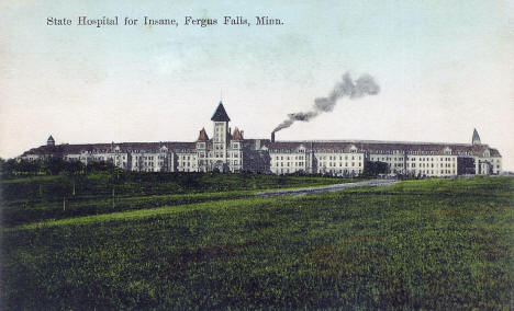 State Hospital for the Insane, Fergus Falls Minnesota, 1911
