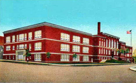 High School, Fergus Falls Minnesota, 1920's