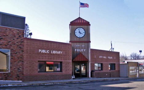 Foley Library and City Hall, Foley Minnesota, 2009