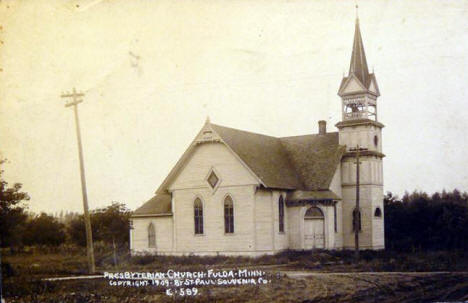 Presbyterian Church, Fulda Minnesota, 1909