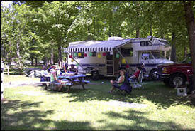Camp Holiday Campground, Garrison Minnesota