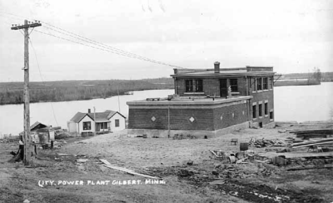 City Power Plant, Gilbert Minnesota, 1920