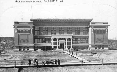 High School, Gilbert Minnesota, 1911