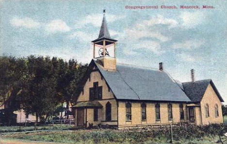Congregational Church, Hancock Minnesota, 1910